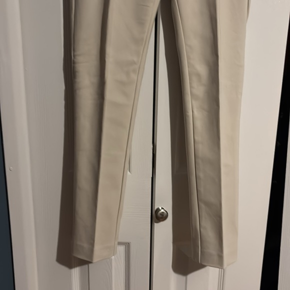 NWT LOFT modern skinny petite pants in cream size 0P - Picture 4 of 9